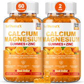 ArtDietistX 1200mg calcium gummies bottle for easy daily intake
