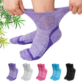 Calcetines diabéticos Artfasion de bambú viscosa, ajuste amplio para comodidad durante todo el día.
