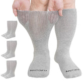 Artfasion extra wide diabetic socks for easy wear on swollen feet