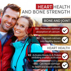 KD Ultra label back reveals full spectrum Vitamin K2 and Vitamin D3 benefits.