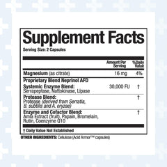 Neprinol packaging image shows vegan, non-GMO, kosher certification
