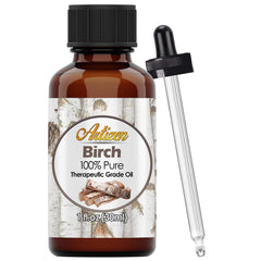 Artizen Birch essential oil bottle 30ml ready for diffusion and blends.