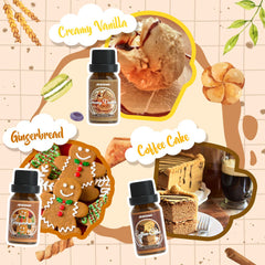 ARVIDSSON Gingerbread fragrance oil evoking holiday warmth in candles or room sprays.