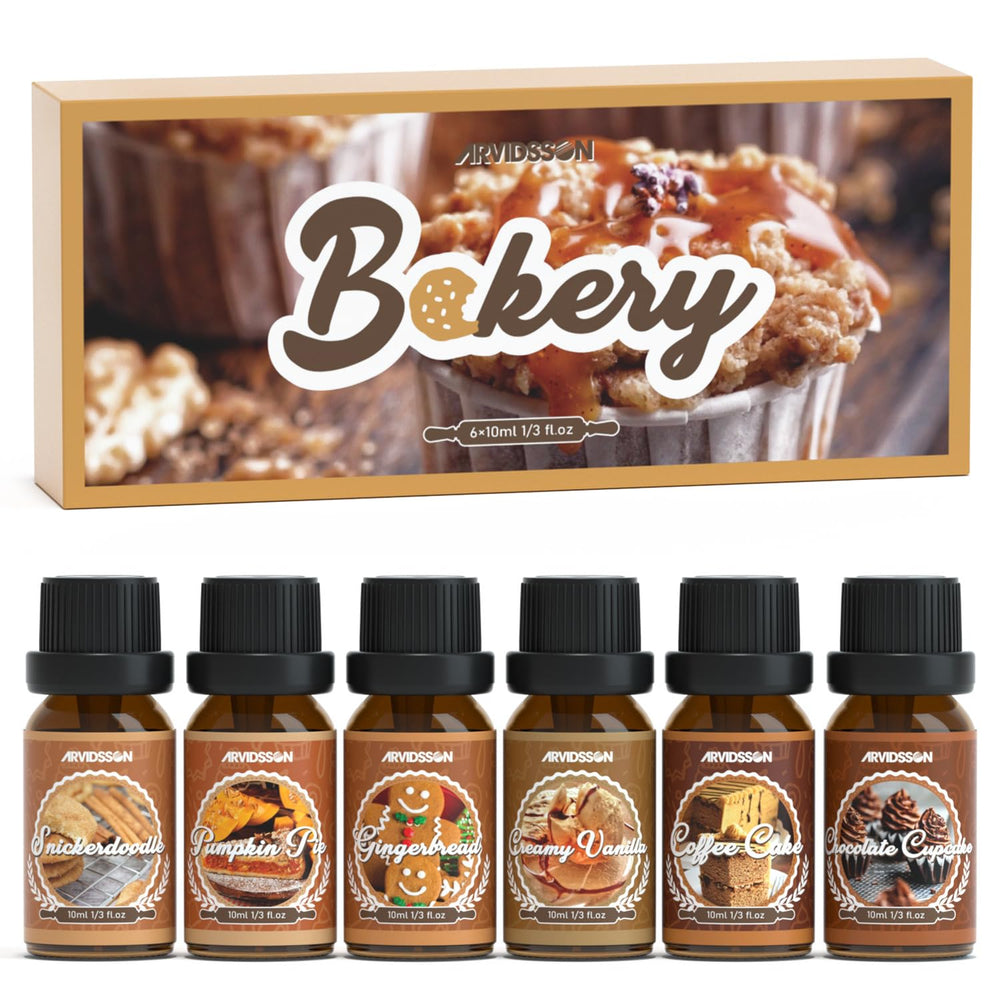ARVIDSSON Bakery Pumpkin Pie fragrance oil for cozy autumn ambience in candles or diffusers.