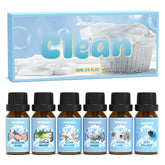 ARVIDSSON Clean Cotton essential oil bottle pour for a fresh aroma.