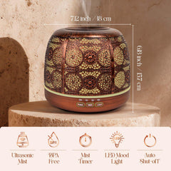 ARVIDSSON diffuser uses BPA-free plastic for safe daily use.