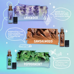 ARVIDSSON Frankincense and Myrrh roll-on warm, grounding fragrance.