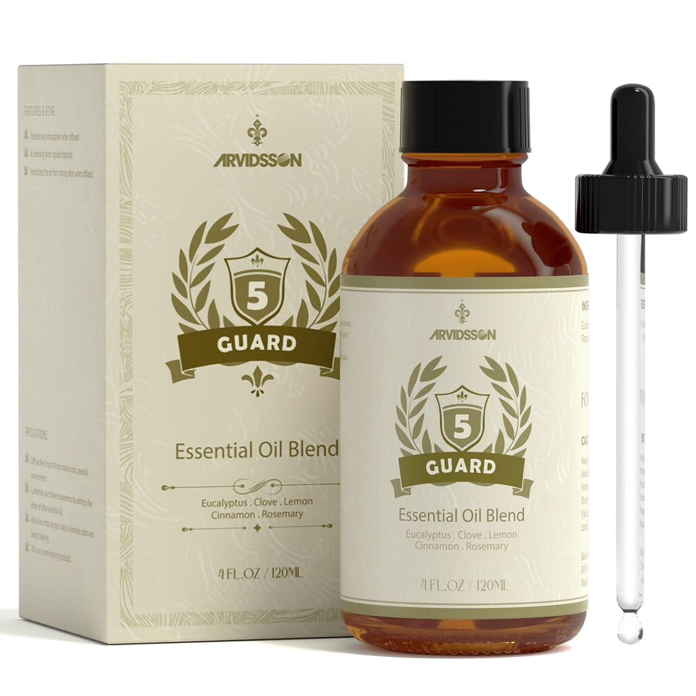 ARVIDSSON Five Guard bottle front for long lasting home fragrance