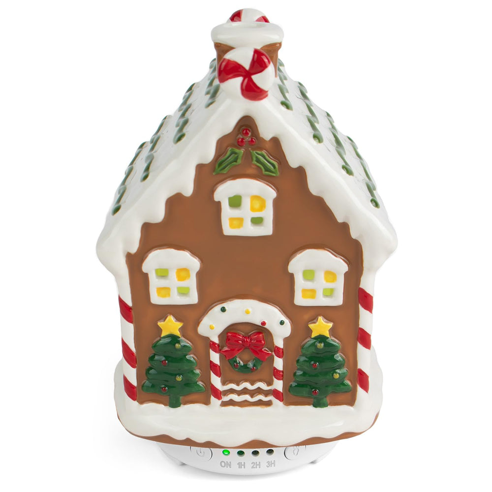 ARVIDSSON gingerbread-house diffuser with ceramic finish for festive ambience.