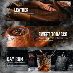 ARVIDSSON leather fragrance oil for personal fragrance and DIY blends