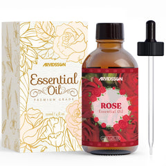 ARVIDSSON Rose Essential Oil bottle for diffusers and home fragrance