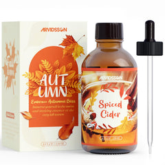 ARVIDSSON Spiced Cider bottle pour shows easy, precise usage with the dropper