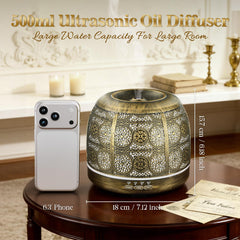 ARVIDSSON ultrasonic diffuser cool mist for safe, quiet aromatherapy at home