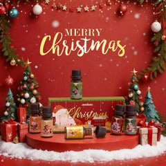 ARVIDSSON winter diffuser oils collection displayed in bottles for cozy room aroma