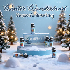 ARVIDSSON Winter Essential Oils Set Christmas Wreath creates festive room fragrance.