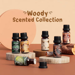 ARVIDSSON Woody Oils leather aroma bottle for rugged soaps and DIY blends.