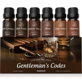 ASAKUKI Dark Cologne bottle offers a refined, unisex diffuser experience for focused spaces.