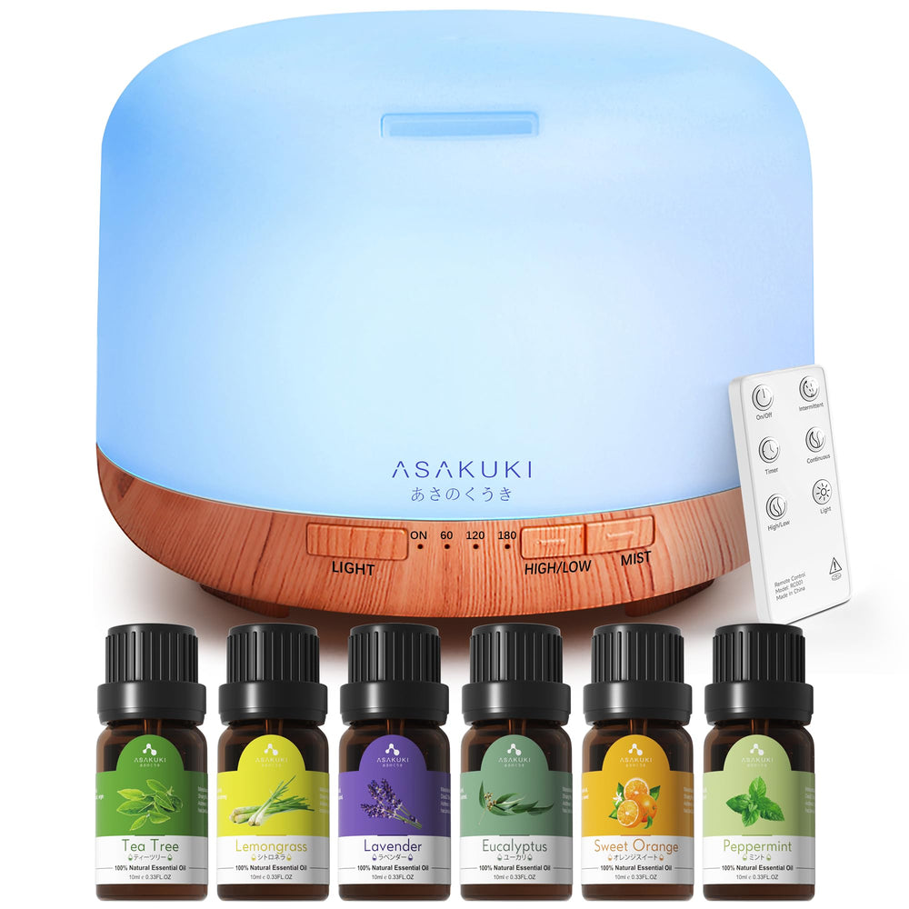 ASAKUKI diffuser 500ml creates room ambience and calm