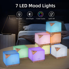ASAKUKI diffuser — mist and light modes operate separately for flexible setup.