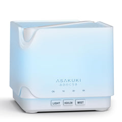 ASAKUKI essential oil diffuser with 700ml tank for long sessions