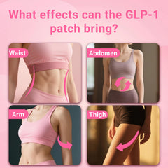 ASDF Cutra GLP-1 patch being applied for easy routine.