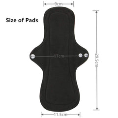 Folded pad inside waterproof mini bag for discreet transport