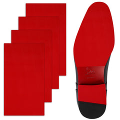 Ashoesert red bottom sole protector with adhesive backing for secure fit