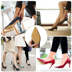 Ashoesert easy-application steps show how to apply the pads