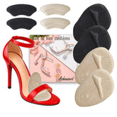 Ashoesert metatarsal pad eases pressure under the ball of the foot for comfort.