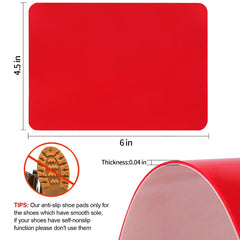Ashoesert shoe-bottom-protector-easy-apply protects sole from scuffs during wear.