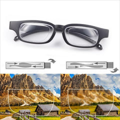 ASMCA reading glasses with clear lenses for crisp text and comfortable wear