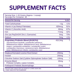 Bio-Heal Pro+ powder being dispensed for easy daily use