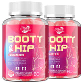 Atherionyxora Booty Gummies peach bottle for daily beauty support
