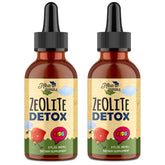 Atherionyxora Zeolite Detox for Kids bottle pour enables simple daily dosing