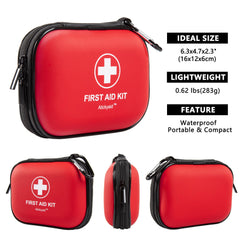 Atickyaid waterproof eva case protects supplies in wet conditions.