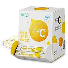 ATOMY Colorfood Vitamin C powder tub ready to mix into drinks for a colorful daily boost.