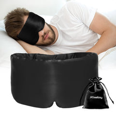 ATreebag Silk Sleep Mask front view for luxurious comfort during sleep