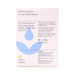 Close-up of Attn Grace top sheet highlighting plant-based, skin-soothing surface.