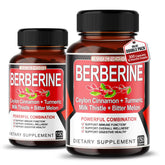 AUMETO Berberine bottle front shows the label for digestive balance.
