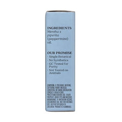 Aura Cacia peppermint oil in box packaging highlighting gift-ready presentation