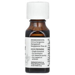 Aura Cacia Bergamot oil diffuser setup creates refreshing room ambiance.