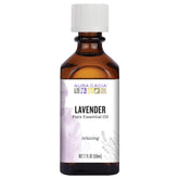 Aura Cacia lavender oil bottle ready for calming aromatherapy at home