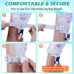 AurMirai 16-inch calf placement strap stays discreet under clothing.