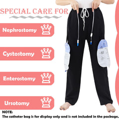 AUSTYLCO pants with elastic waistband for a snug daily fit.
