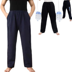 AUSTYLCO urine bag holder pants with hidden pocket for discreet carrying.