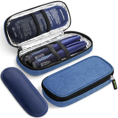 Funda enfriadora AUVON para insulina, portátil y segura.