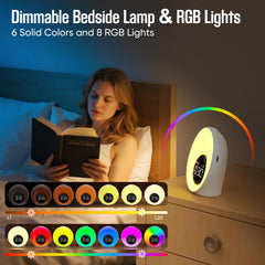 AUYLE RGB mood lights create ambient color scenes for mood and relaxation