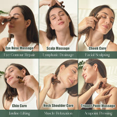 AVALEBETI head and scalp massage comb for relaxing scalp and tension relief