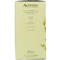 Aveeno Soothing Bath Treatment dissolving in bathwater demonstrates easy dispersion for irritated skin