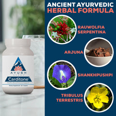 Carditone nutrition details with calcium and magnesium blend